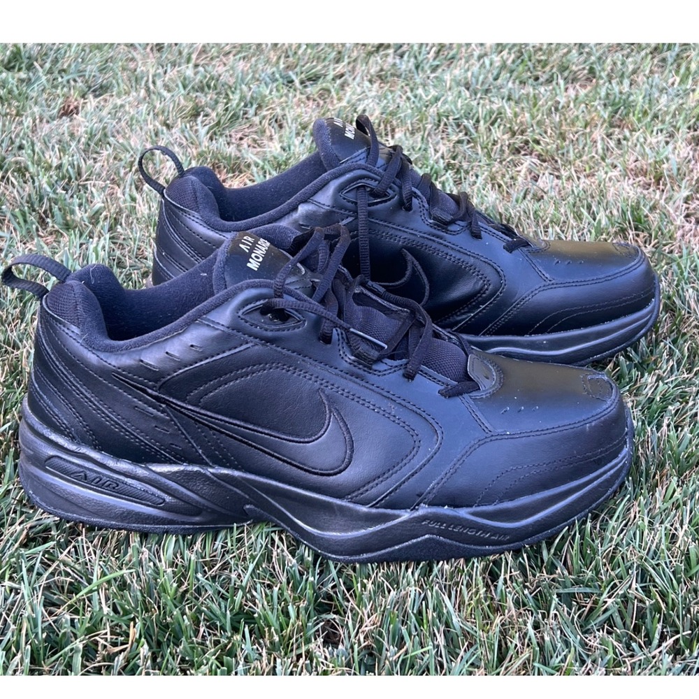 Nike Air Monarch IV Mens Black Training Shoes 415445-001 4E Wide Size 13